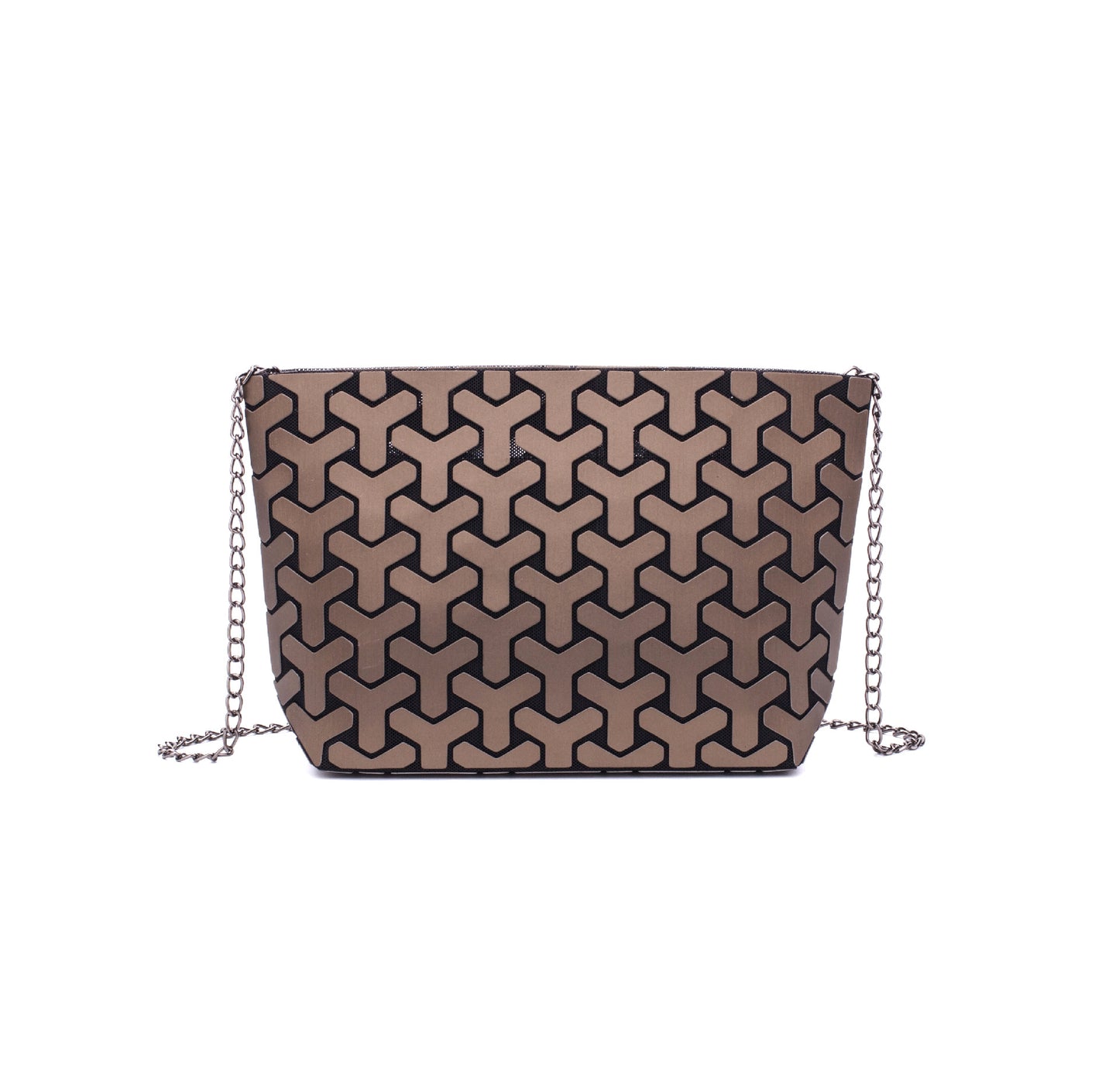 Women's Geometric Rhombus Shoulder Bag Foldable