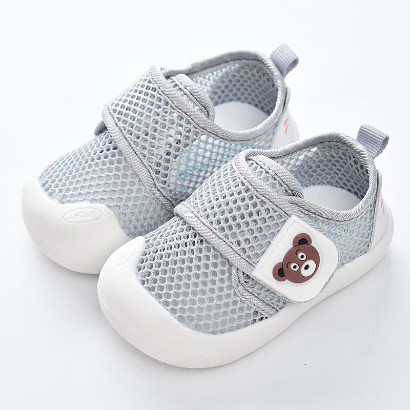 Summer Toddler Baby Non-slip Soft Bottom Infant Mesh Surface Shoes