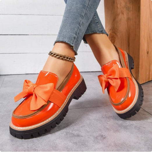 Spring And Autumn Lafo Womens Suede Leather Shoes