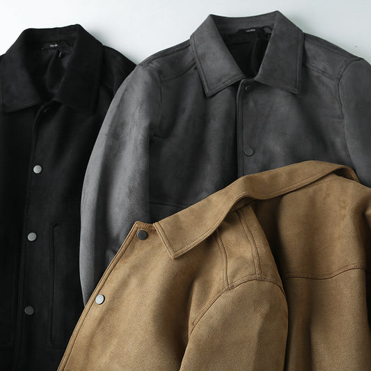 Retro Casual Lapel Jacket Men