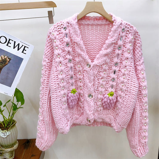 Sweet Idle Style Loose Sweater Autumn Winter Coat