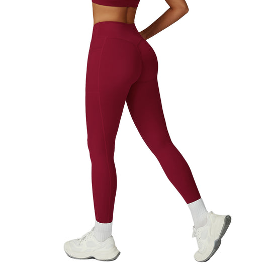 High Waist Yoga Pants Fitness Outdoor Sports Running Tights