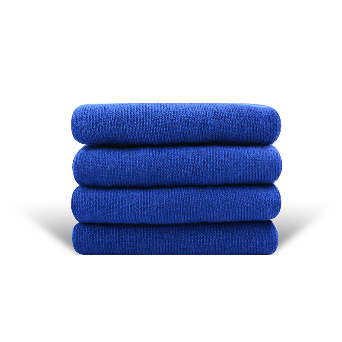 Solid Color High-elastic Mid-calf Boneless Macaron Colored Cotton Socks
