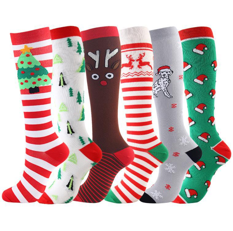 Men's And Women's Sports Compression Socks Combination