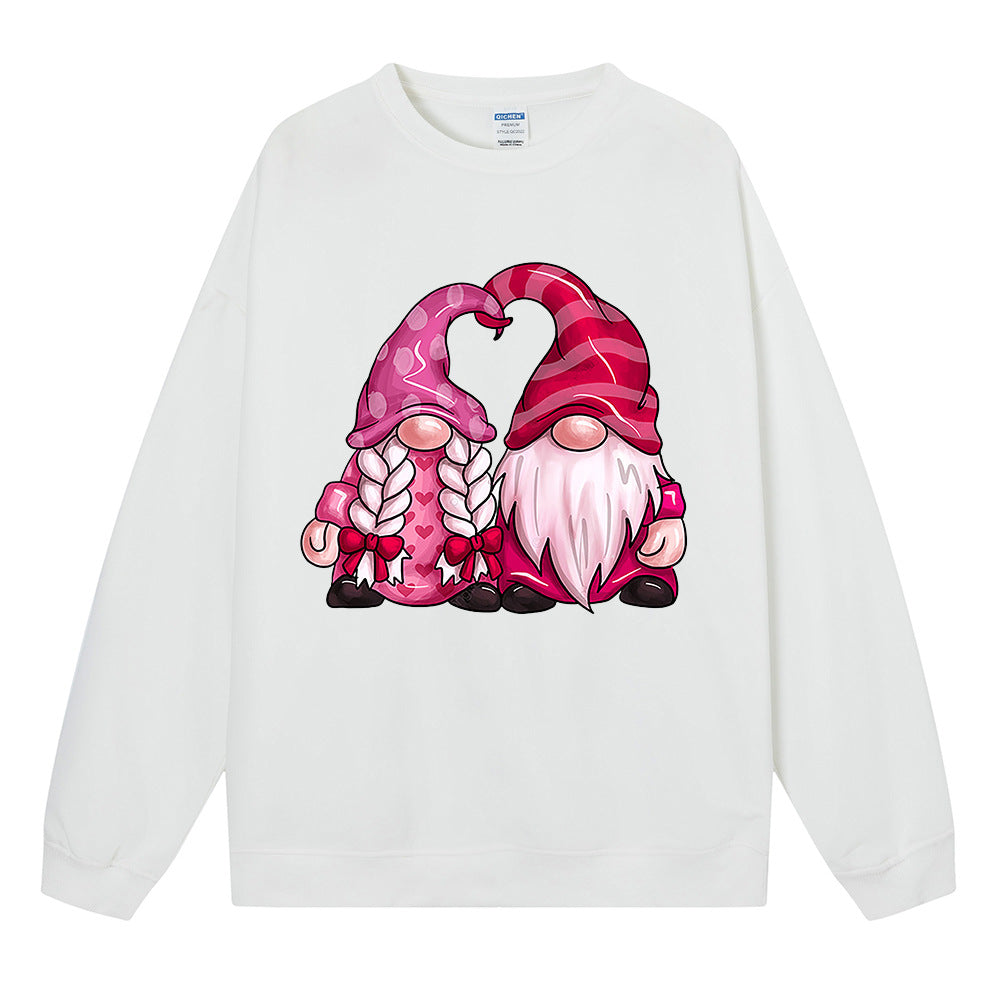 Casual Plus Size Crew Neck Pullover Sweatshirt Top