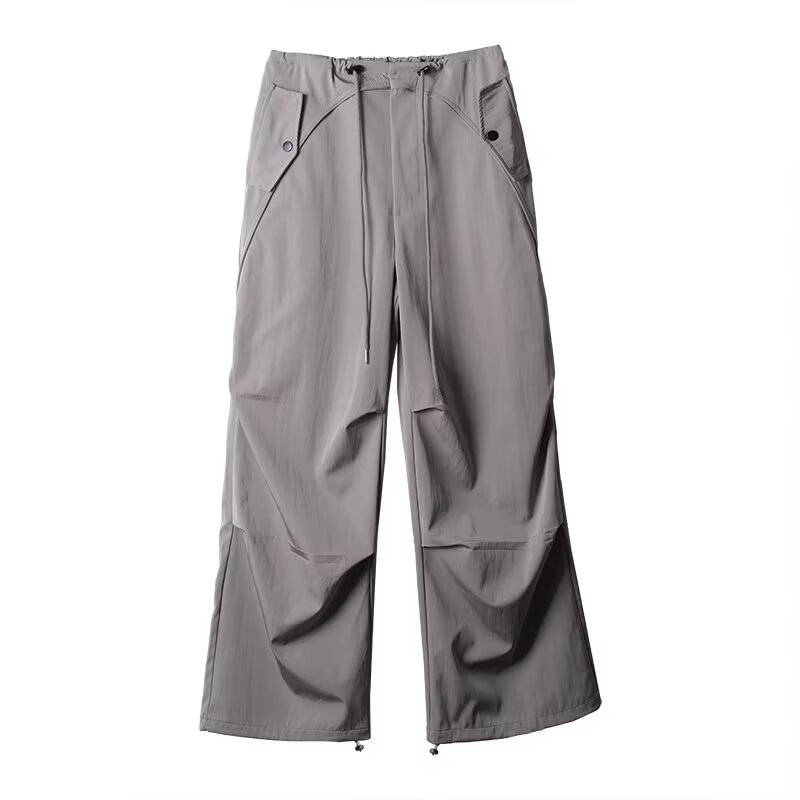 Loose Casual Women's Versatile Thin Draping Wide-leg Draggle-tail Trousers