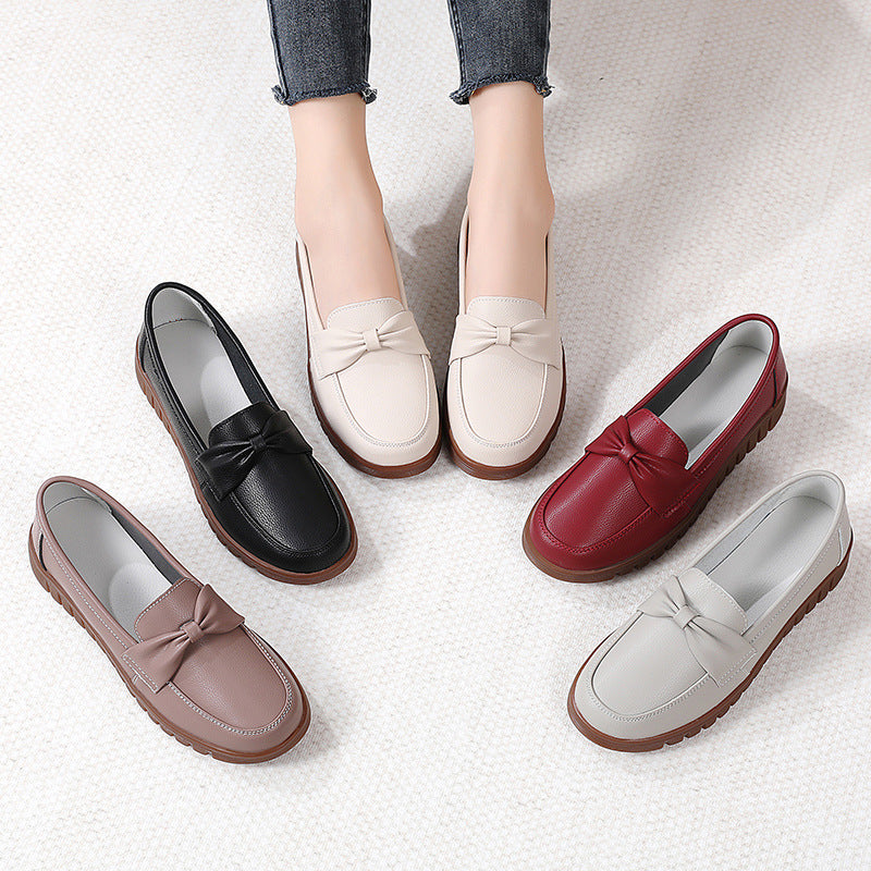 Women's Soft Bottom Non-slip Casual All-matching Comfortable Flat Shoes