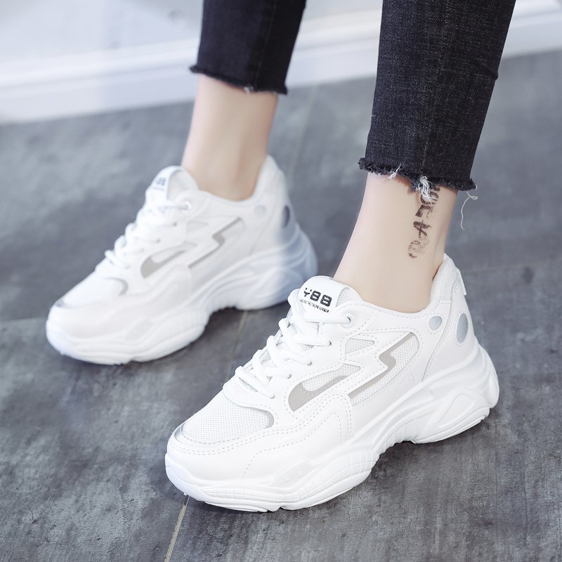 Women's Thick-soled Increased Breathable Casual Sports Shoes