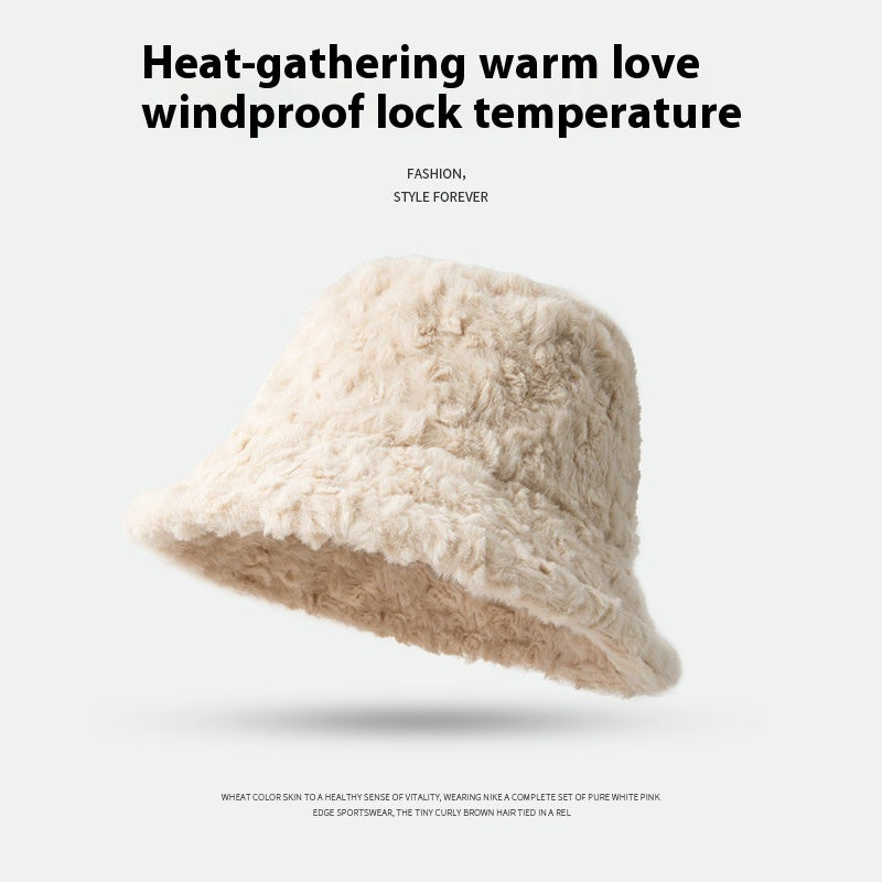 Women's Fashionable Warm All-match Face-showing Small Hat