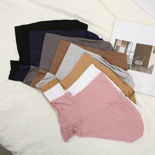 New Modal Elastic Bottoming Hat High Elastic Mercerized Cotton
