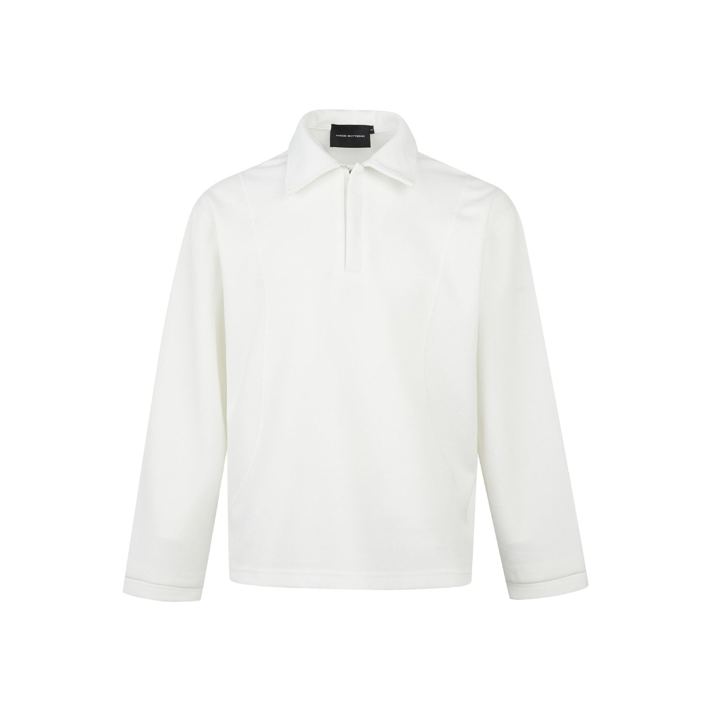 Tailored Anti-car Bottoming Long-sleeved Polo Shirt