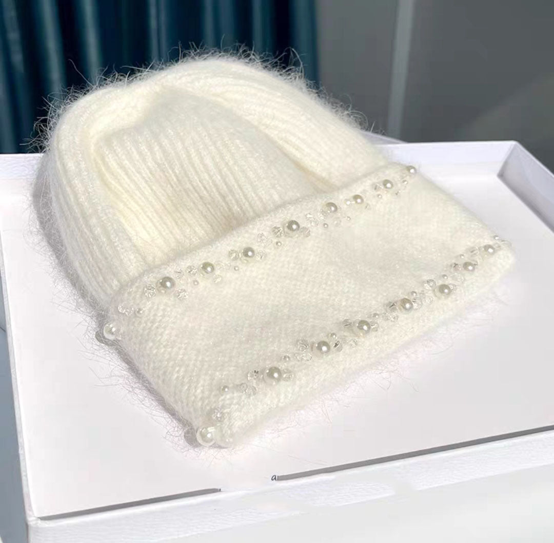 Women's Winter Blended Warm Knitting Wool Hat