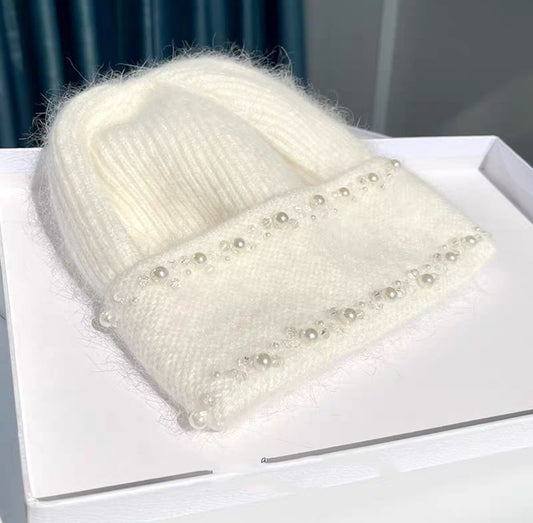 Women's Winter Blended Warm Knitting Wool Hat