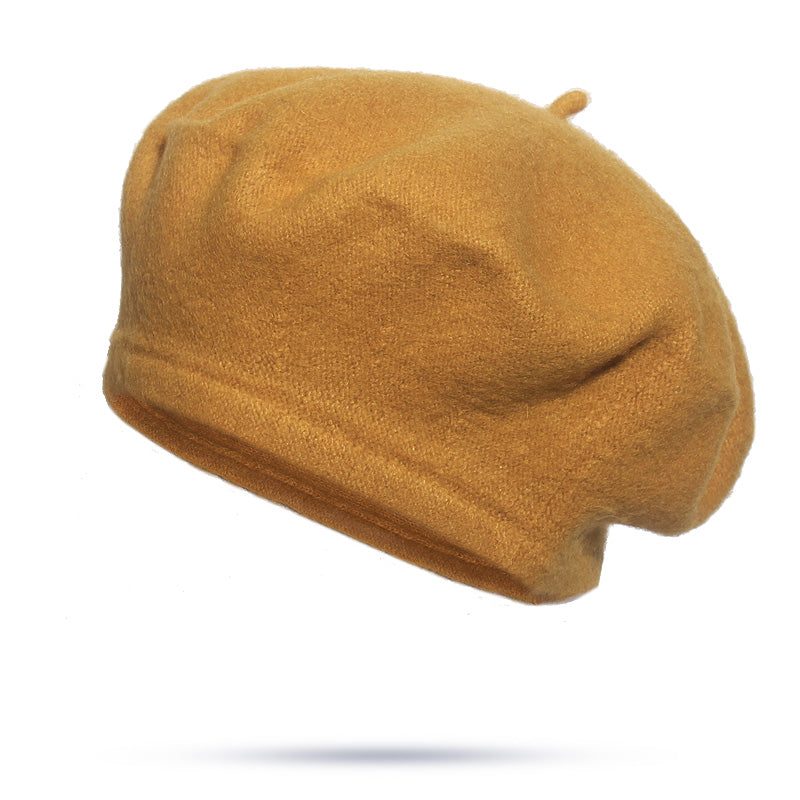 Wool Beret Vintage Woolen Painter Hat