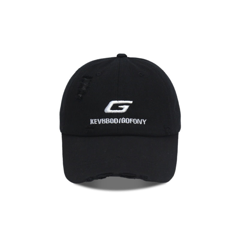 Minimalist Versatile Casual Fashion Personality Alphabet Peaked Cap