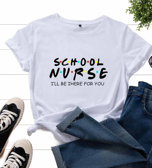 European And American Women's Loose Short-sleeved T-shirt