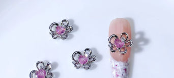 Zircon Nail Art Accessories Bow Heart Moon Irregular Multi-category