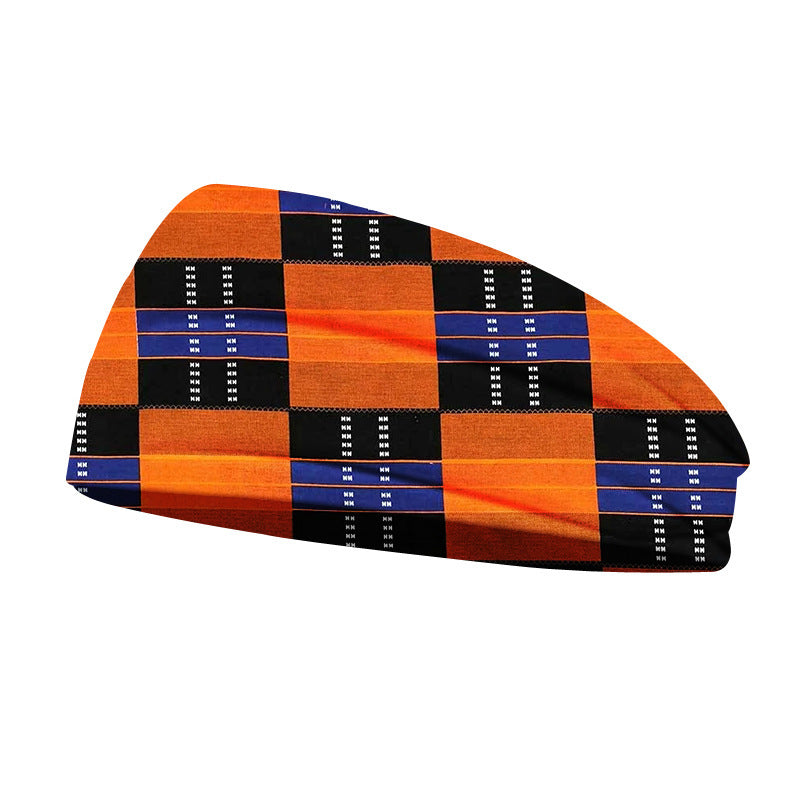 Geometric Print Men's And Women's Fashion Simple Headband