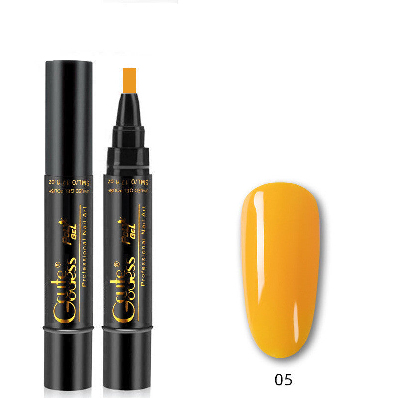 Nail Glue Pen 3 In 1   One-step Glue Phototherapy Plastic Nail Magnet Pen French Water Ripple Cat Eye Strong Magnet Pen DIY Manicure Tool Pen