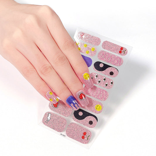 Fashion Christmas Waterproof Manicure Stickers