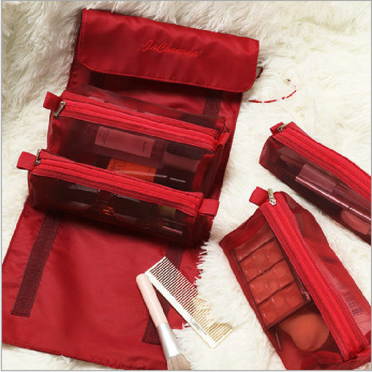 Cosmetic Bag Foldable Travel Bag  4pcs