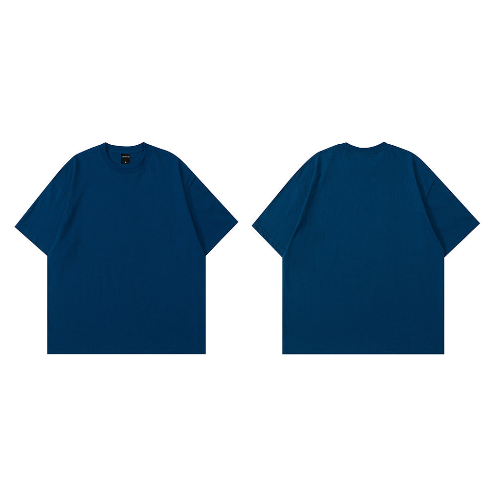 Solid Color BASIC Oversize Cotton T-shirt