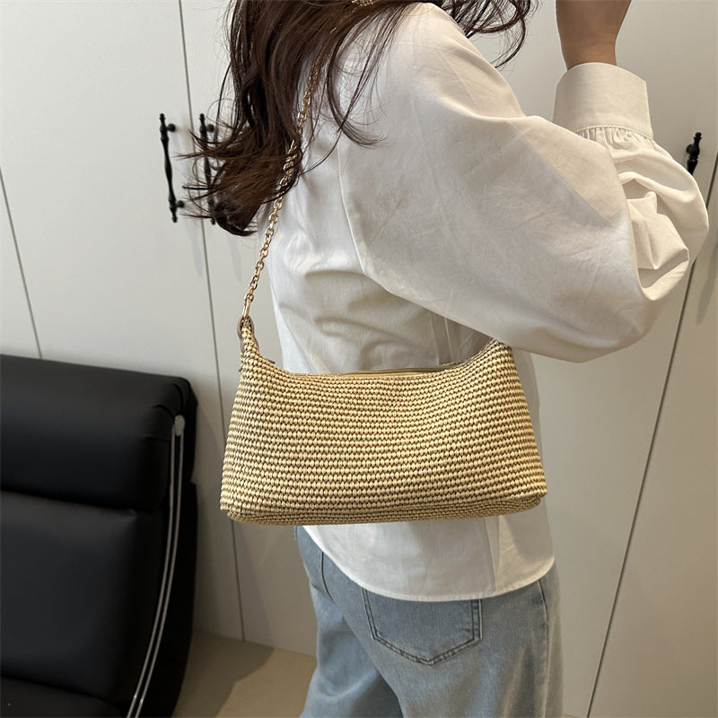 Vacation Straw Bag Women's Weaving