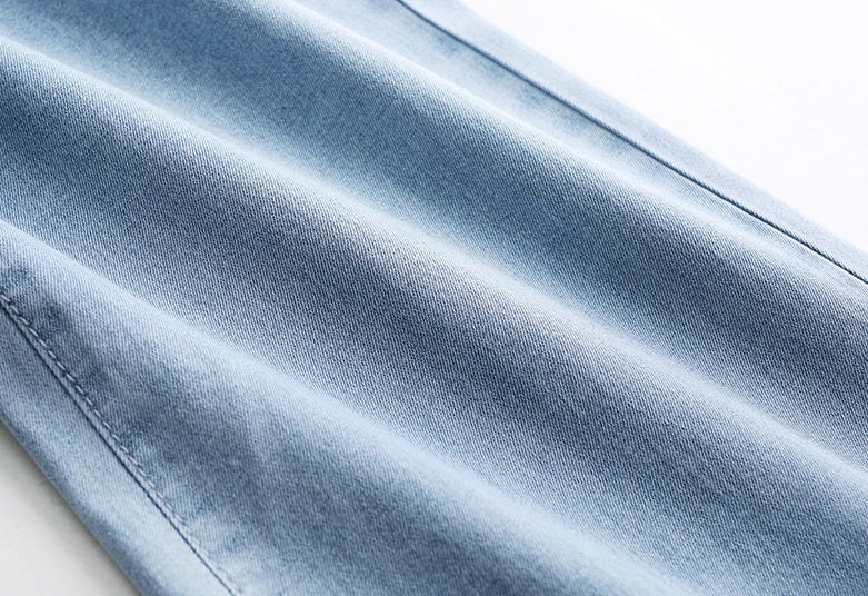 Thin Denim Wide-leg Thin Mopping  Casual Pants