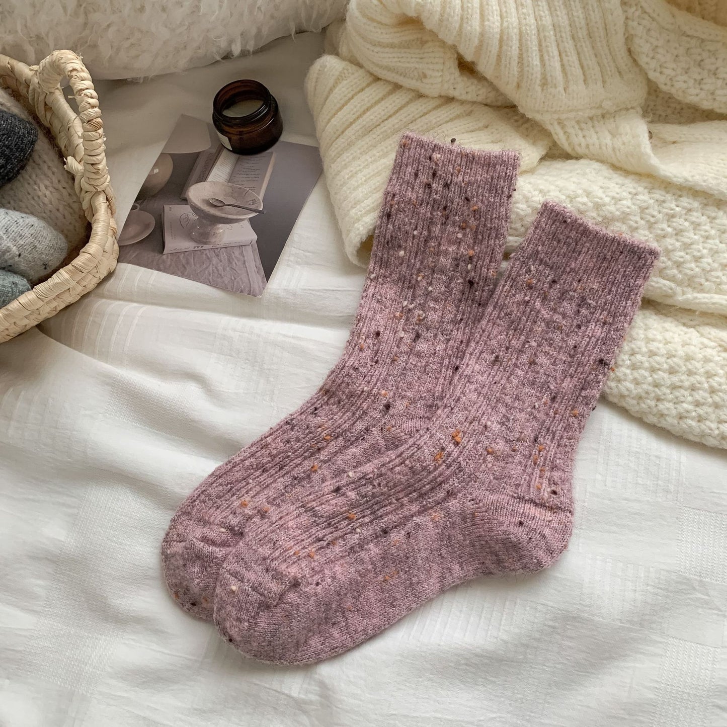 Womens Stylish Casual Knee-high Socks