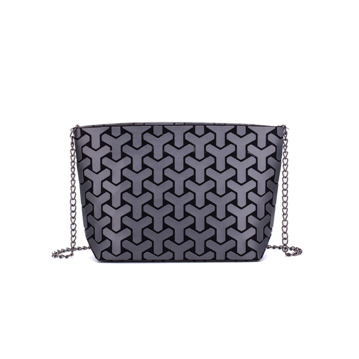 Women's Geometric Rhombus Shoulder Bag Foldable