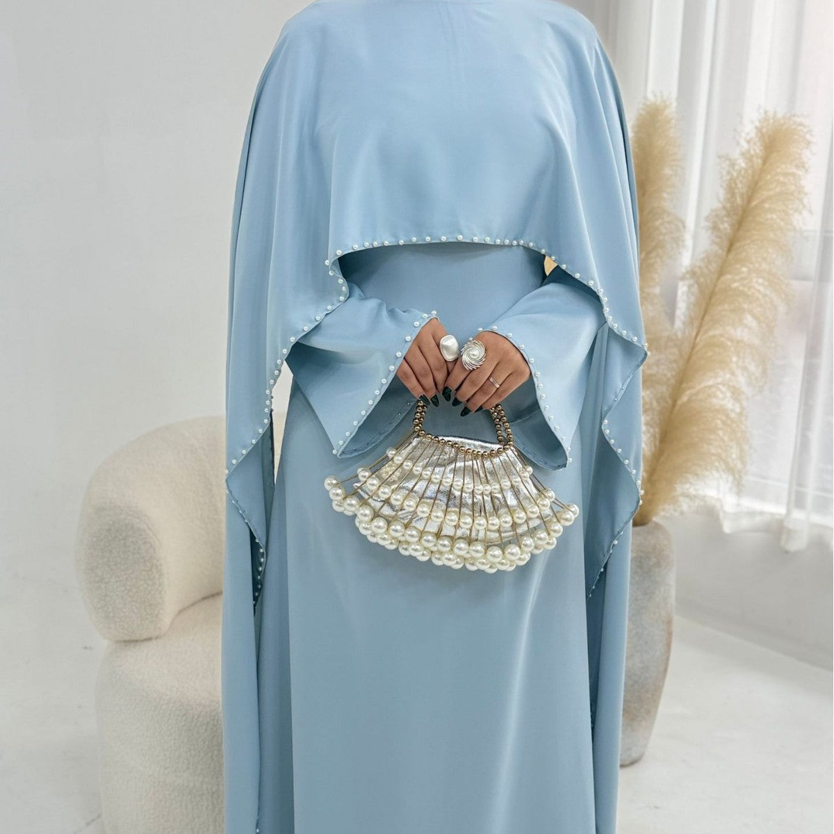 Luxurious Embroidered Gown The Jewel Of The Middle East