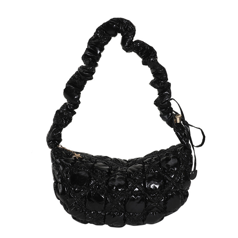 Women's Fashion Bright Face Down Shoulder Messenger Bag