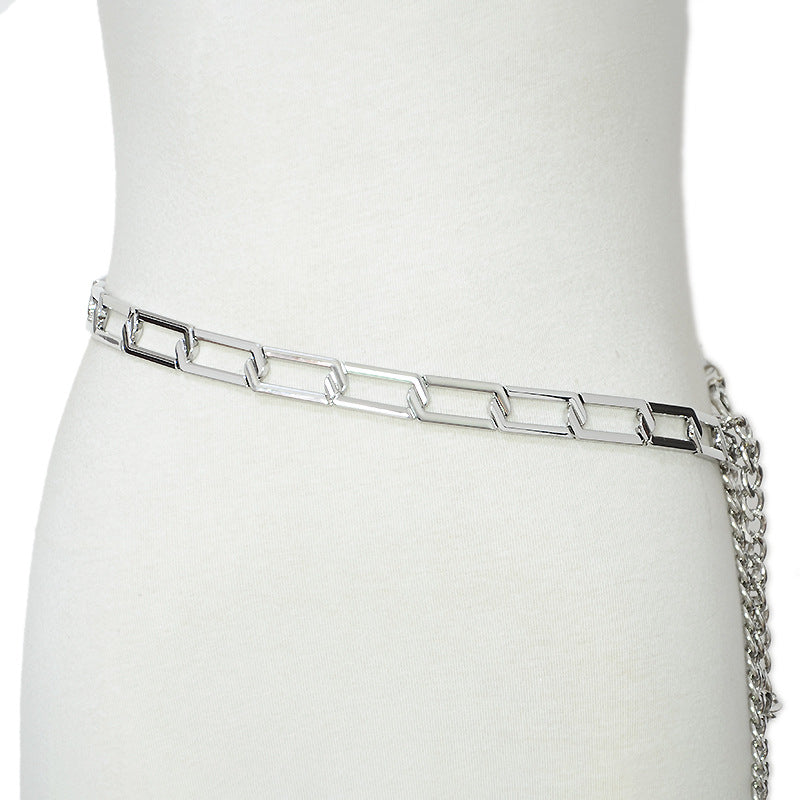 Small Metal Iron Chain Waist Chain Ladies Personalized Decoration