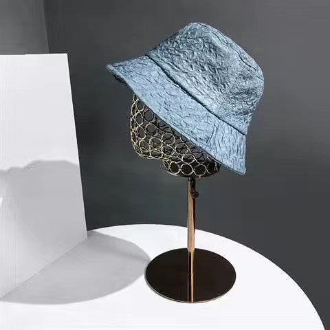 Women's Ink Wash Tie-dye Jungle Big Brim Fisherman Hat
