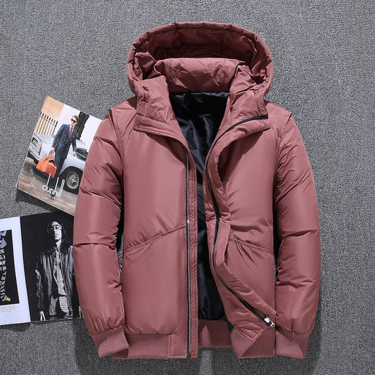Men's Minimalist Winter Plush Thick Coat
