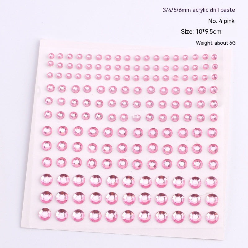 165 Diamond Stickers Nail Ornament