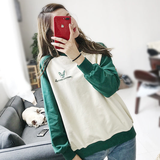 Hundetøj Koreansk Stil Langærmet T-shirt