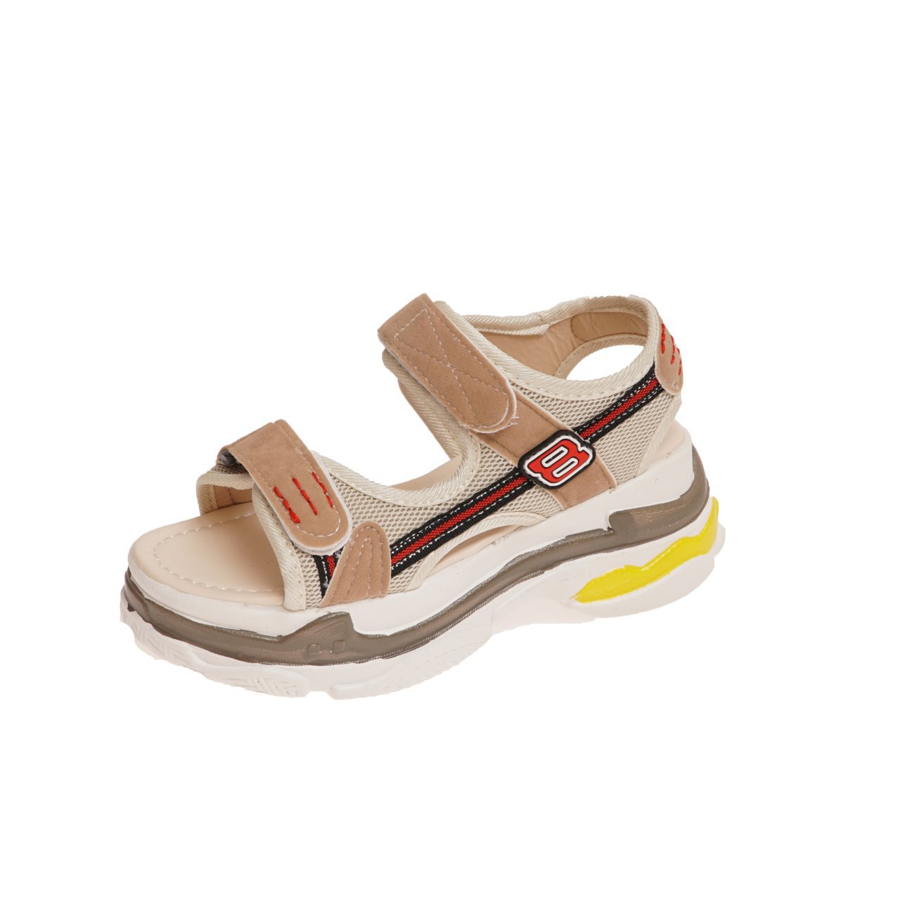 Beach Shoes Thick-soled One-line Casual Sandals Student Women's Shoes