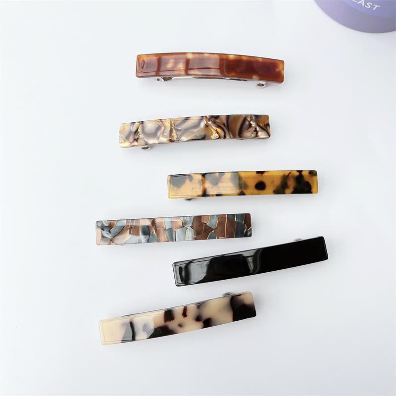 Simple Half Tie Hairpin Small Size Spring
