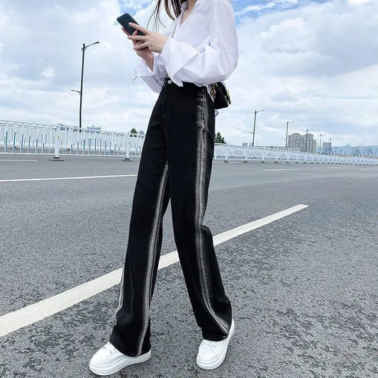 Sorte Gradient Straight Jeans