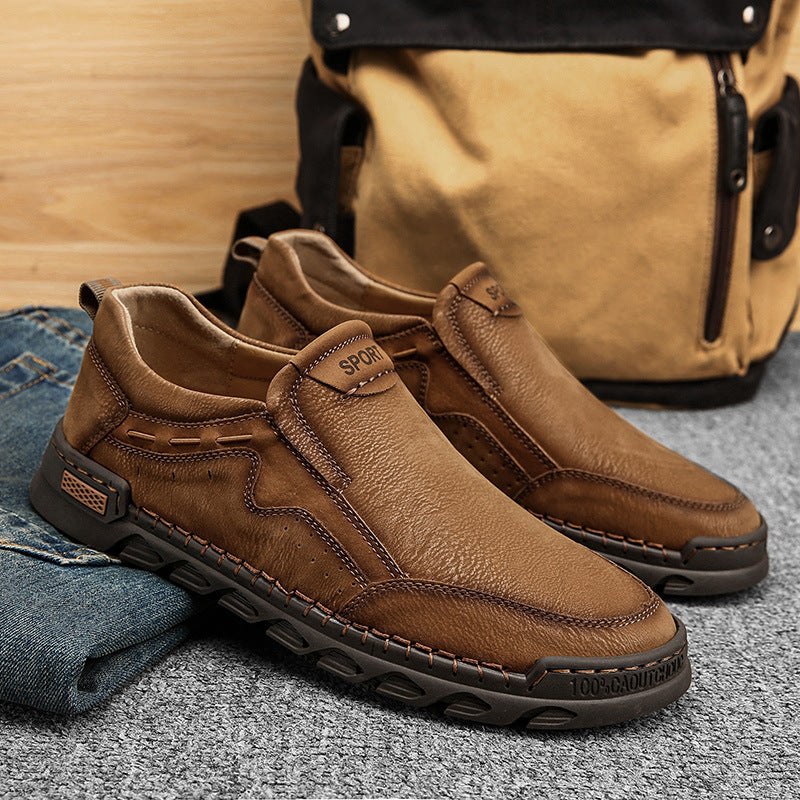 Men's Shoes Fashion Trend Casual Shoes Retro British Style
