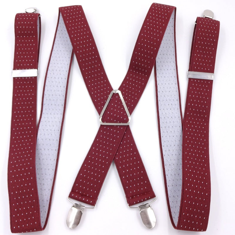 Men's Fashion Wide Elastic Shoulder Straps