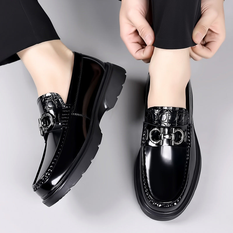 Men's Low-top Platform Retro Casual Shoes