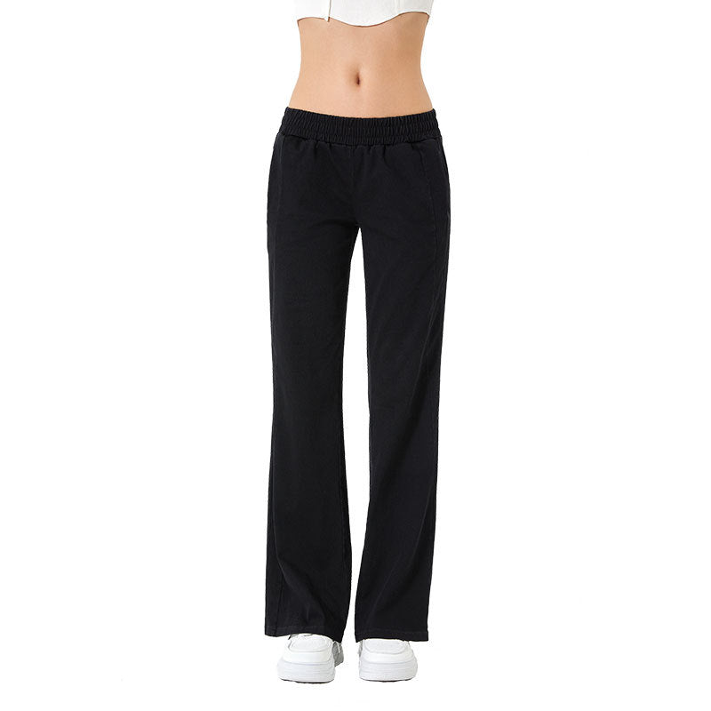 Spring And Summer High Waist Loose All-matching Jeans