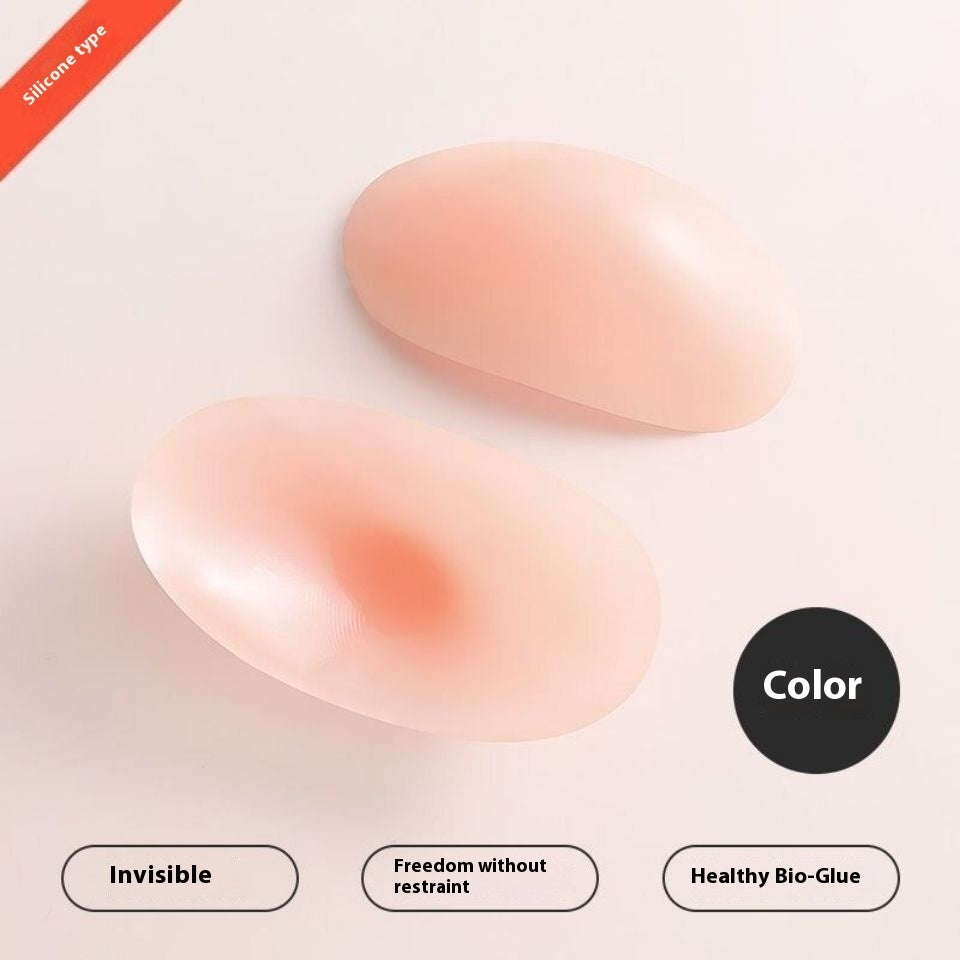Self-adhesive Invisible Seamless Anti-slip Shoulder Narrow Silicone Men And Women Artifact Shoulder Pad