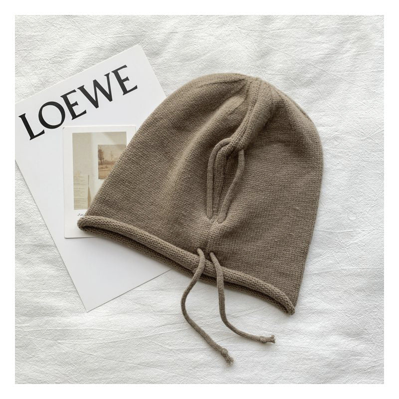 Fashion Loose And Lazy Style Big Head Circumference Beanie Hat