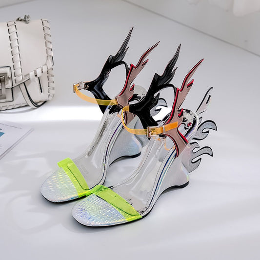 Women's Bohemian Colorblock Sandals