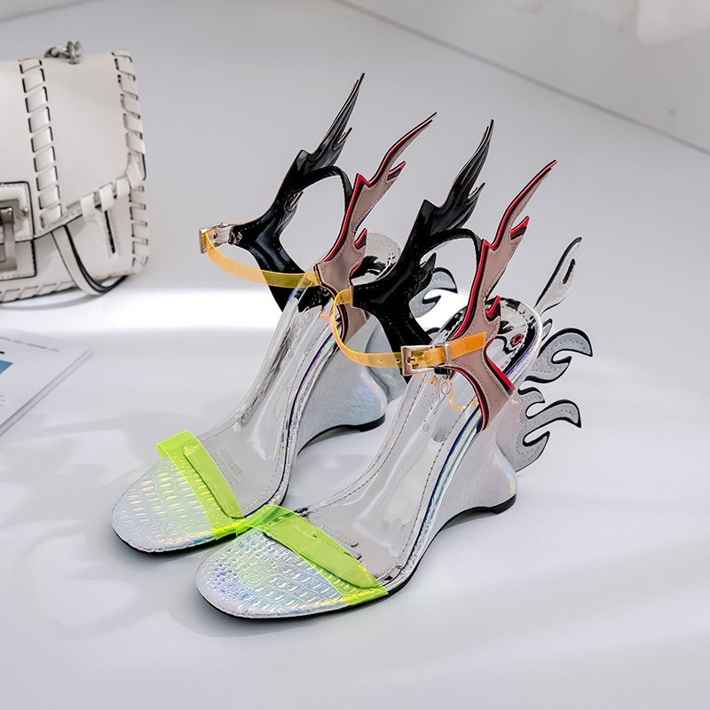 Women's Bohemian Colorblock Sandals