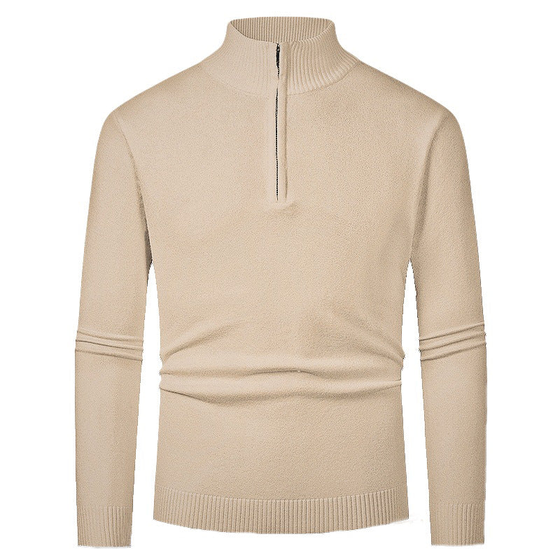 Fashion Trend Half Zipper Sweater