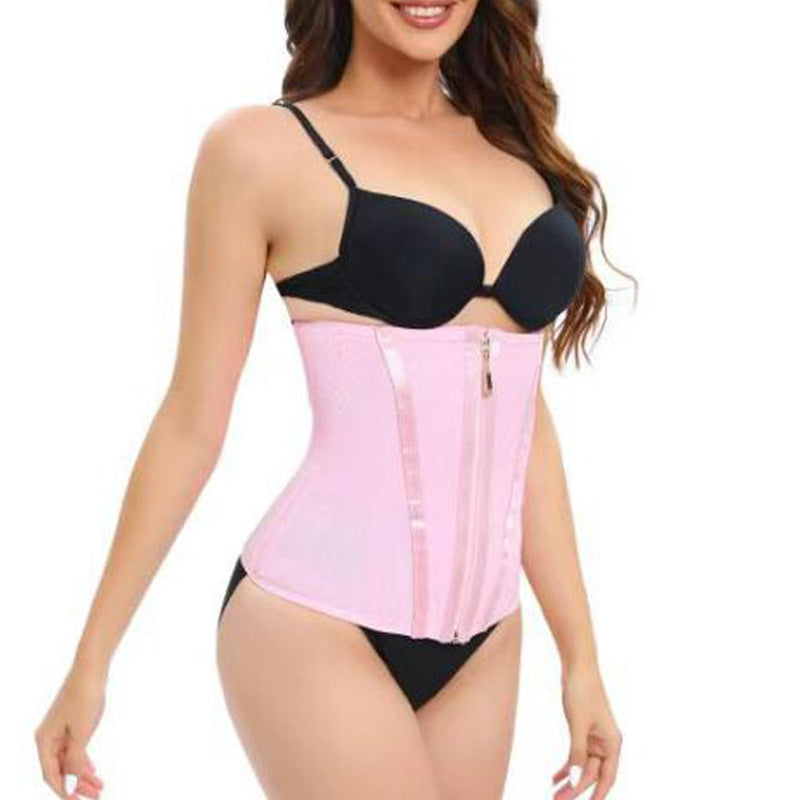 Mesh Girdle Belly Band Tight Compression Belt Women's Waist Belly Band Sports Girdle Waist Seal